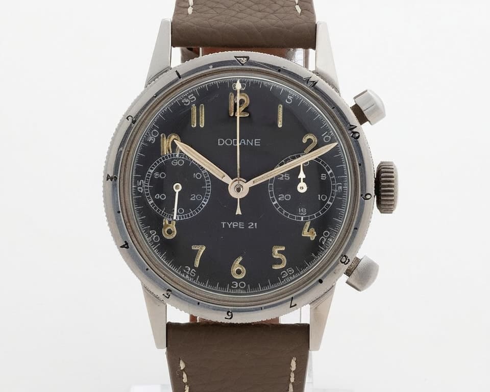 Best Dodane Watches: France's Military Pilot Chronographs